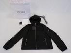 Prada Re-Nylon Hooded Blouson Jacket Black Size 56, ., Zwart, Ophalen of Verzenden, .
