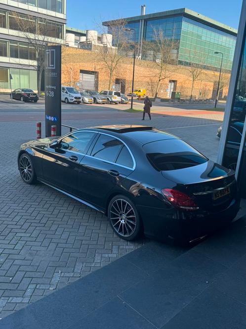 Mercedes-Benz C-Klasse C220 CDI 2.1 125KW Aut7 2014 Zwart, Auto's, Mercedes-Benz, Particulier, C-Klasse, Airbags, Airconditioning