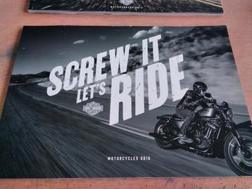 Harley-Davidson: Screw it, let's ride 2016 beschikbaar voor biedingen