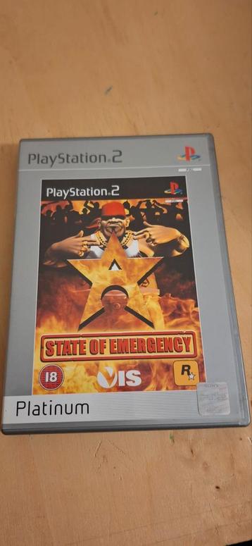 State of Emergency - PS2 - Platinum beschikbaar voor biedingen
