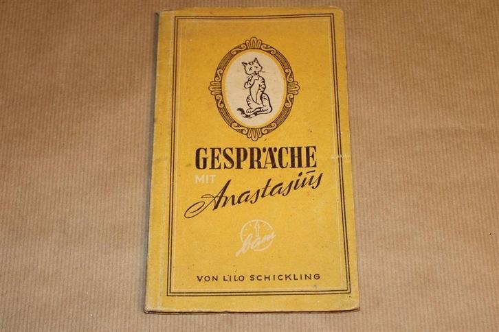 Gespräche mit Anastasius - Kattenillustraties Robert Specht, Boeken, Literatuur, Gelezen, Ophalen of Verzenden