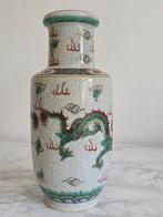 Antieke Chinese Nanking vaas, Draken, Chinees, Porselein, Antiek en Kunst, Ophalen of Verzenden