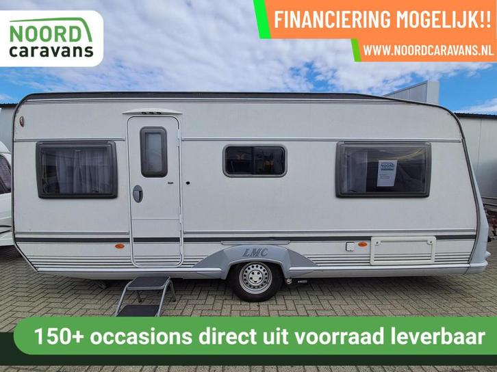 LMC DOMINANT 555 K1 ENKELE BEDDEN + MOVER + VOORTENT +LUIFEL, Caravans en Kamperen, Caravans, Bedrijf, tot en met 4, 1000 - 1250 kg