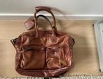 Cowboysbag cognac, Sieraden, Tassen en Uiterlijk, Tassen | Damestassen, Ophalen of Verzenden, Gebruikt, Bruin, Handtas