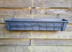 Elho plantenbak balkon 80 cm grijs, Ophalen, Kunststof, Gebruikt, Minder dan 30 cm
