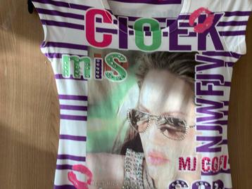 Tuniek mt 34.   afb,   Angelina. Jolie.  beschikbaar voor biedingen