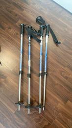 2x Kinder ski stokken 80cm-110cm verstelbaar, Overige merken, Gebruikt, Ophalen of Verzenden, 100 tot 140 cm