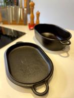 Carl Auböck Vintage Gietijzer/Cast Iron Braadpan/Dutch Oven, Huis en Inrichting, Keuken | Potten en Pannen, Gietijzer, Ophalen of Verzenden