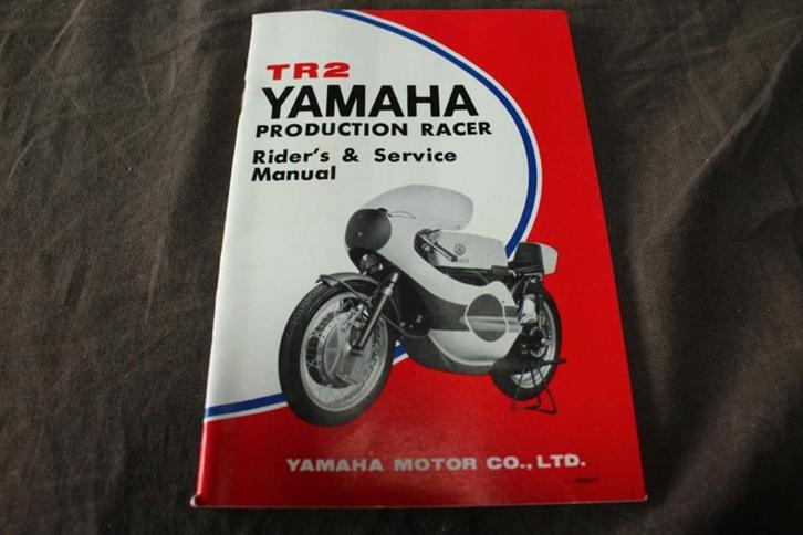 Yamaha TR2 production racer 1969  rider's service manual, Motoren, Handleidingen en Instructieboekjes, Yamaha, Ophalen of Verzenden