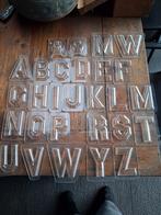 26 chocoladevorm letters & 1 engeltje / kunststof, Ophalen of Verzenden, Gebruikt
