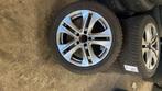 Originele velgen Mercedes + winterbanden, Ophalen, Gebruikt, Banden en Velgen, 17 inch
