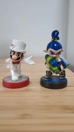 Amiibo Wedding Mario en Blue Inkling Boy Splatoon, Overige typen, Ophalen of Verzenden, Zo goed als nieuw, Switch
