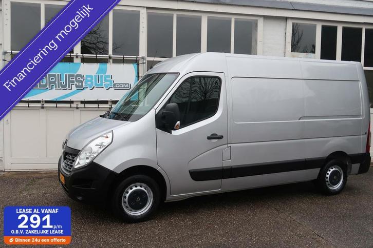 Renault Master 146PK|L2H2|Airco|Cruise|NAVI|Trekhaak|PDC|NET, Auto's, Bestelauto's, Bedrijf, Te koop, ABS, Airconditioning, Alarm