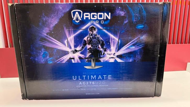 AOC Agon Pro AG276QZD 27” QHD OLED 240Hz | ZGAN, Computers en Software, Monitoren, Zo goed als nieuw, 201 Hz of meer, DisplayPort