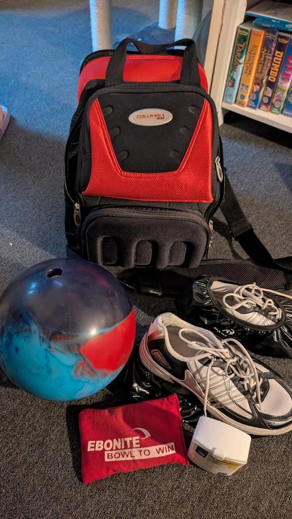 Bowlingtas - Complete Set!, Sport en Fitness, Bowlen, Gebruikt, Tas, Ophalen