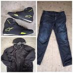Motorkleding set jeans 36/32 jack L en sneakers 46, Motoren, Kleding | Motorkleding, Ophalen, Heren, Broek | textiel, Alpinestars