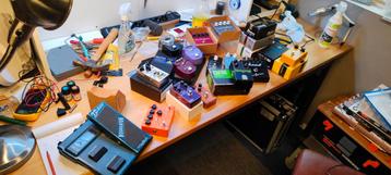 Verzameling Effecten - Boutique, Ibanez, Marshall, Digitech beschikbaar voor biedingen
