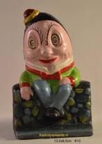 Humpty dumpty kleine gietijzeren spaarpotje, Verzamelen, Spaarpotten, Ophalen of Verzenden, Nieuw, Steen, Aardewerk of Keramiek