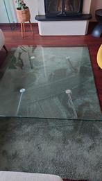 Glazen tafel Henk Vos, Ophalen, Glas, Minder dan 50 cm, Rechthoekig