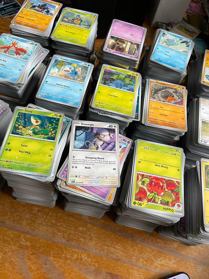 8000 Pokémon Bulk Kaarten, Hobby en Vrije tijd, Verzamelkaartspellen | Pokémon, Nieuw, Meerdere kaarten, Foil, Ophalen of Verzenden