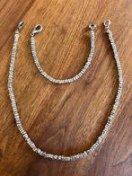 ketting/armband, Ophalen of Verzenden, Zo goed als nieuw, Zilver, Overige materialen