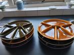 Mooie fondueborden, Huis en Inrichting, Keuken | Servies, Ophalen, Zo goed als nieuw, Overige stijlen, Bord(en)
