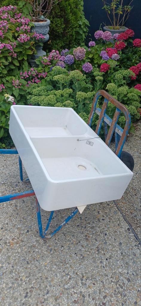 Gootsteen in landelijke stijl, Huis en Inrichting, Keuken | Keukenelementen, Zo goed als nieuw, Minder dan 100 cm, 50 tot 100 cm