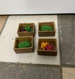 Schleich - 4 kratten voer, Ophalen of Verzenden