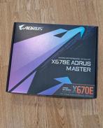 Gigabyte X670E Aorus Master NIEUW! Garantie!, Computers en Software, Moederborden, Nieuw, Ophalen of Verzenden, DDR5, AMD