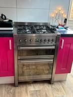 Smeg gas fornuis 70cm, Witgoed en Apparatuur, Fornuizen, Ophalen, Gebruikt, 60 cm of meer, 4 kookzones