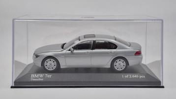 BMW 7er (E65) van Minichamps (1:43)  beschikbaar voor biedingen