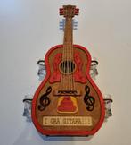 Vintage gitaar met borrelglaasjes, Antiek en Kunst, Ophalen of Verzenden