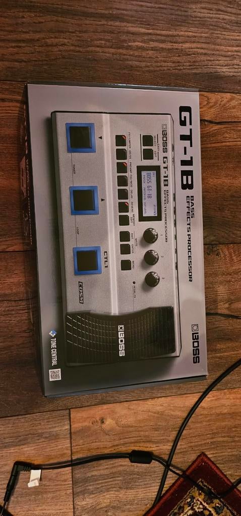 Boss GT-1B Baspedaal Effectenprocessor - Zo goed als nieuw, Muziek en Instrumenten, Effecten, Ophalen of Verzenden, Zo goed als nieuw