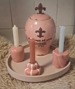 Leuke woon decoratie in roze nieuw, Ophalen of Verzenden, Nieuw, Rond, Overige materialen