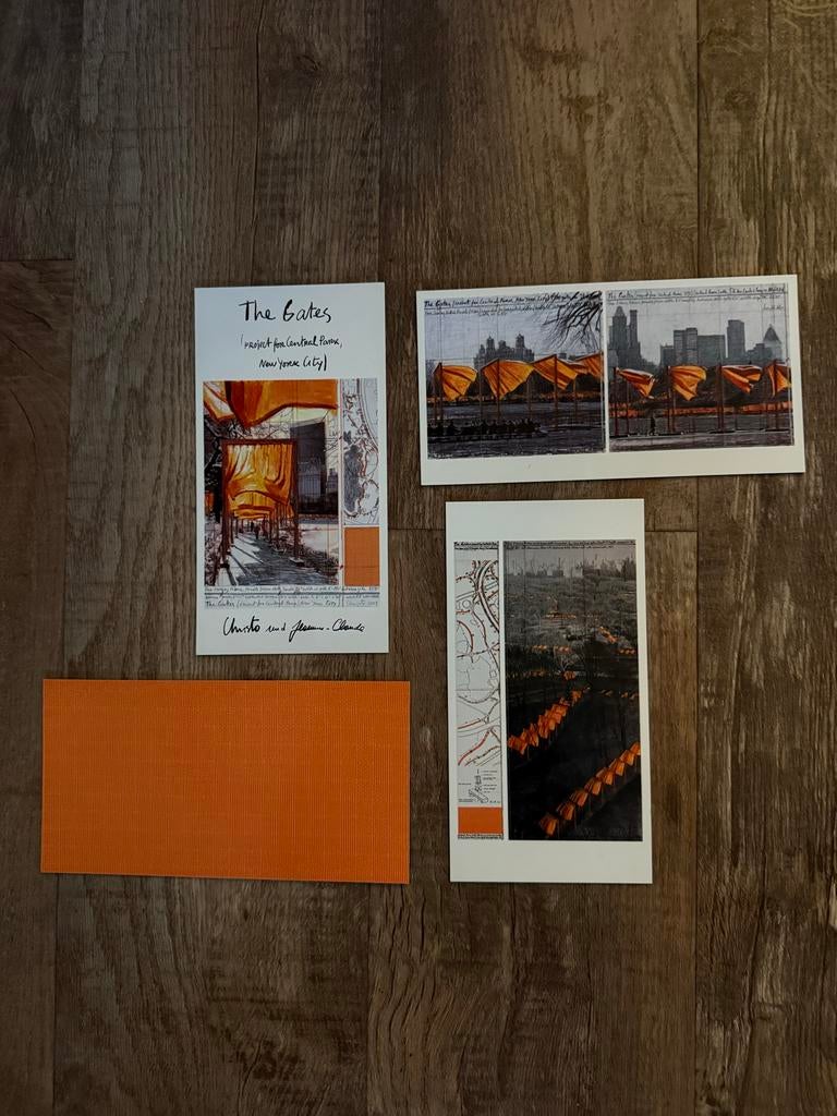 Christo - The Gates Project - Central Park, Ophalen of Verzenden