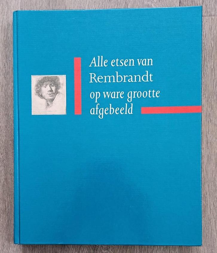 Alle etsen van Rembrandt op ware grootte afgebeeld 1988, Boeken, Kunst en Cultuur | Beeldend, Gelezen, Schilder- en Tekenkunst