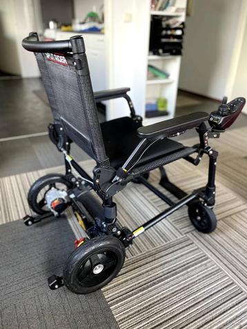 Elektrische Split Rider black edition rolstoel aangeboden beschikbaar voor biedingen