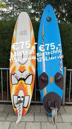 2x windsurf boards, Watersport en Boten, Windsurfen, Ophalen of Verzenden, Zo goed als nieuw