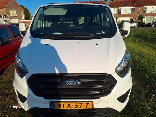 Ford Transit Custom GB 2.0 Tdci 130PK 300 L2h2 2018 Wit, Auto's, Bestelauto's, Bedrijf, Ford, Diesel, Handgeschakeld, Geïmporteerd