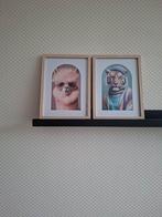 Leuke schilderijen met dieren, Minder dan 50 cm, Ophalen of Verzenden, Zo goed als nieuw, Minder dan 50 cm