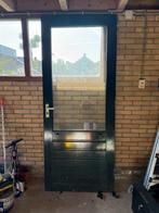Buitendeur met raam, Doe-het-zelf en Verbouw, Ophalen, Gebruikt, 80 tot 100 cm, Buitendeur