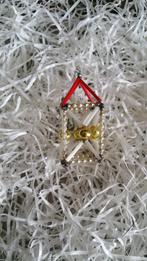oudere kerstbal nr 278 model gablonzer lantaarn oude, Ophalen of Verzenden, Gebruikt