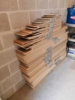 Kliklaminaat met v groef, Doe-het-zelf en Verbouw, Ophalen, Gebruikt, 50 tot 150 cm, 10 m² of meer