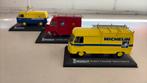Michelin promotie set Fiat/Peugeot/Citroen 1/43, Hobby en Vrije tijd, Modelauto's | 1:43, Overige merken, Auto, Ophalen of Verzenden