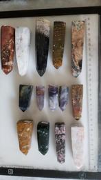Mineralen torens set 14 stuks, Ophalen of Verzenden, Mineraal