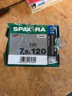 SPAX-RA Kozijnschroeven 7,5x120 - Nieuw in doos!, Doe-het-zelf en Verbouw, Ophalen, Nieuw, Minder dan 50 mm, Schroeven