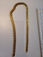goudkleurige ketting - 50 cm, Ophalen of Verzenden, Zo goed als nieuw, Goud, Overige materialen