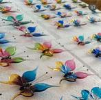 Mooie nieuwe glazen vlinders van kristal glas, Ophalen of Verzenden