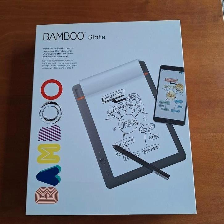 Wacom CDS-610S bamboo slate small tekenen en schrijven, Computers en Software, Tekentablets, Zo goed als nieuw, Ophalen