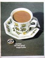 15 vintage advertenties reclames koffiemelk 74-80 Friesche V, Verzamelen, Verzenden, Gebruikt, Reclamebord